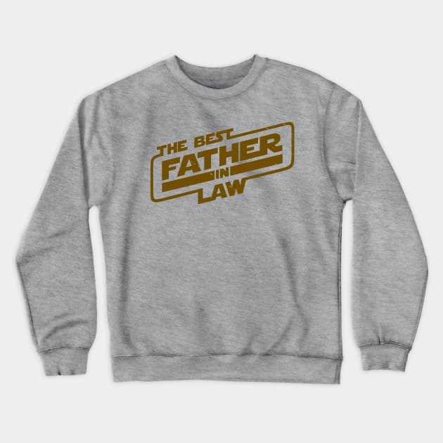 The Best Father In Law Gift Crewneck Sweatshirt by BoggsNicolas